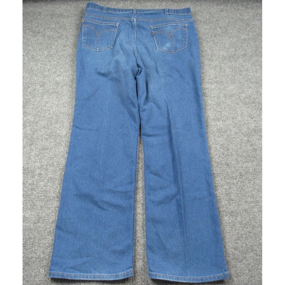 Vintage Levis 541 Jeans Men 36x29 Black Tab With Skosh Blue Denim Tag 38x30 USA - Picture 2 of 13